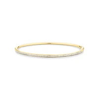 Bangle with 0.25 Carat TW of Diamonds in 10kt Yellow Gold