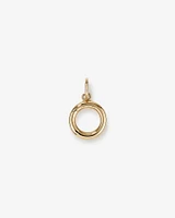 13mm Polished Pendant Enhancer in 10kt Gold