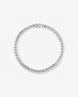 13mm Curb Chain in Sterling Silver