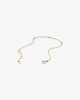 Station Bracelet with 0.10 Carat TW of Diamonds in 10kt Yellow Gold