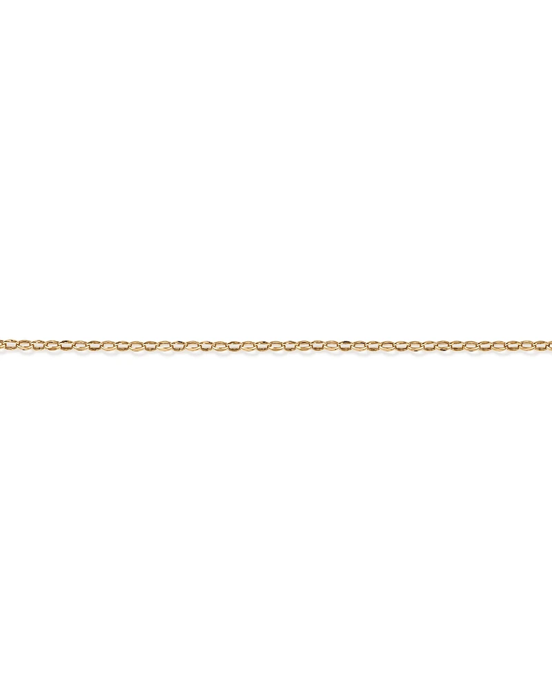 19cm (7.5") Belcher Bracelet in 10kt Yellow Gold