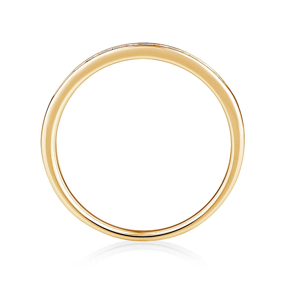 Evermore Wedding Band with 0.25 Carat TW of Diamonds in 14kt White Gold