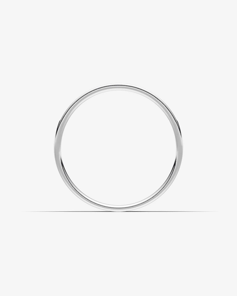 Wedding Band with 0.15 Carat TW of Diamonds in 14kt White Gold