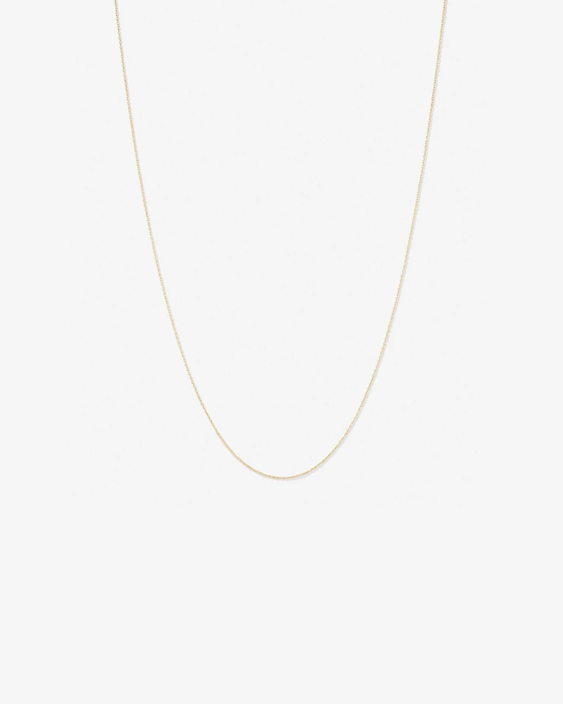 55cm (22") Solid Belcher Chain in 10kt Yellow Gold