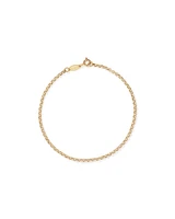 19cm (7.5") 2mm-2.5mm Width Belcher Bracelet in 10kt Rose Gold