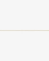 50cm (20") 1.96mm Width Semi Solid Curb Chain in 10kt Yellow Gold