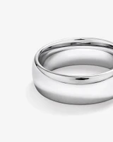 8mm Polished Dome Wedding Band Tungsten