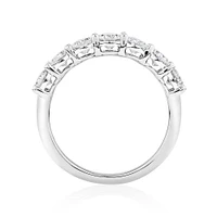 Wedding Band with 2.00 Carat TW Laboratory Grown Diamonds in 14kt White Gold