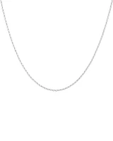 45cm (18") 1mm-1.5mm Width Diamond Cut Belcher Chain in 18kt Yellow Gold