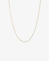 55cm (22") Belcher Chain in 10kt Yellow Gold