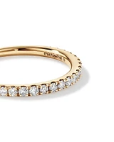 Wedding Band with Carat TW of Diamonds in 14kt Gold
