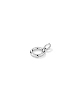 13mm Polished Pendant Enhancer in Sterling Silver