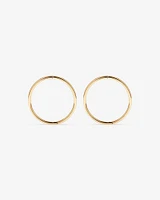 16mm Sleepers in 10kt Yellow Gold