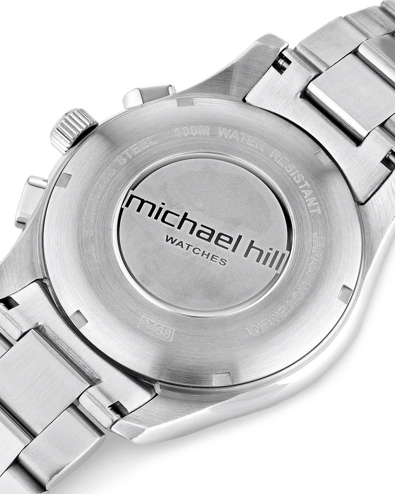 Men's Chronograph Watch in Stainless Steel