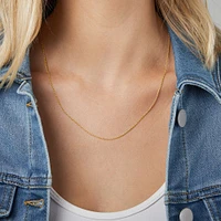 55cm (22") Solid Belcher Chain in 10kt Yellow Gold