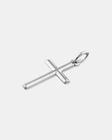Cross Pendant in 10kt White Gold