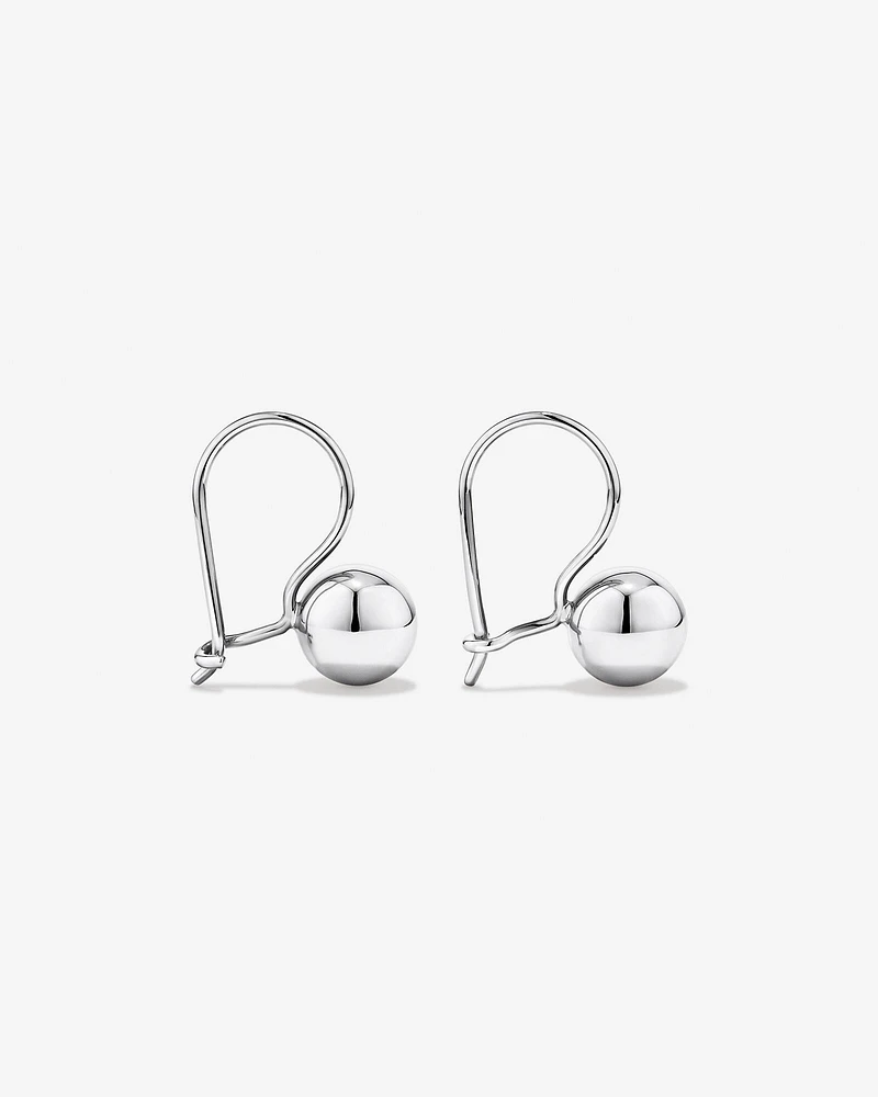 7mm Euroball Earrings in 10kt Rose Gold