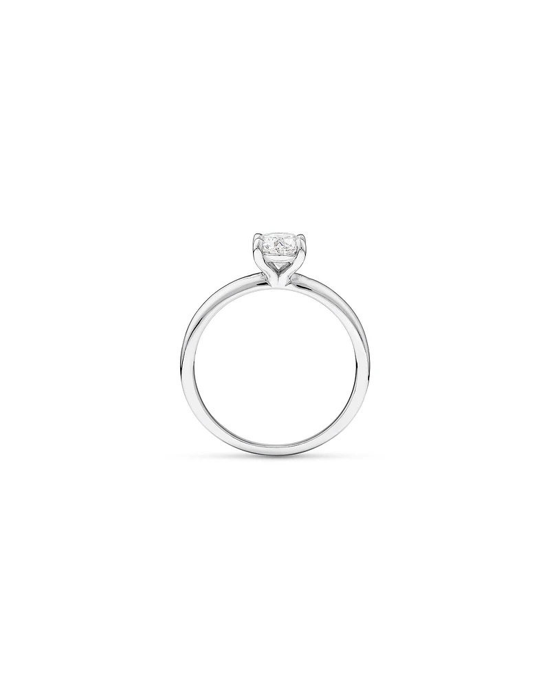 Solitaire Engagement Ring with 1 Carat TW of Diamond in 14kt White Gold