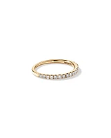 Wedding Band with Carat TW of Diamonds in 14kt Gold
