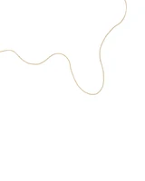 45cm (18") 1mm-1.5mm Width Solid Belcher Chain in 10kt Yellow Gold