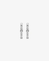 Huggie Earrings with 0.25 Carat TW of Diamonds in 10kt Rose Gold