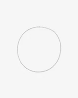 50cm (20") 1.82mm Width Round Box Chain Necklace in Sterling Silver