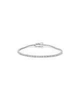 1.10 Carat TW Diamond Tennis Bracelet in 10kt White Gold