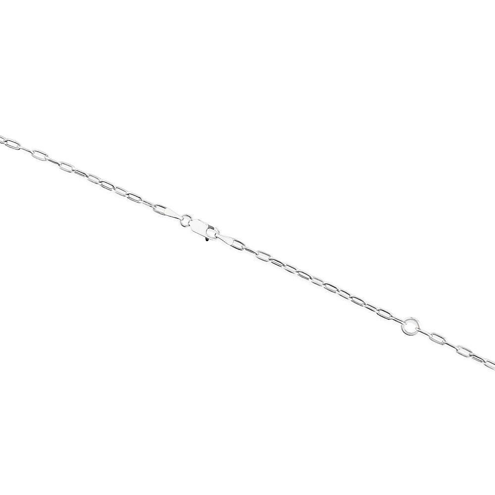 45cm (18”) 2mm-2.5mm Width Hollow Paperclip Chain in 10kt Yellow Gold