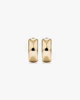 10mm Huggie Earrings in 10kt Yellow Gold