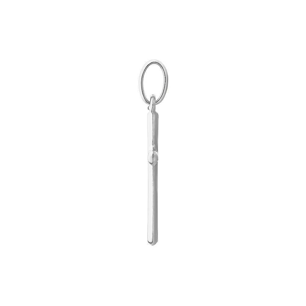 Cross Pendant in 10kt White Gold