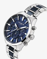 Solar Powered Men's Watch with Tone in Stainless Steel