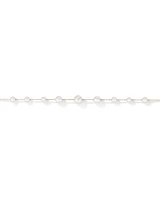 Bracelet with Cultured Freshwater Pearls in 10kt Yellow Gold