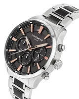 Solar Powered Men's Watch with Tone in Stainless Steel