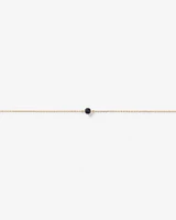 Bracelet with Sapphire in 10kt Yellow Gold