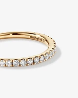 Wedding Band with Carat TW of Diamonds in 14kt Gold