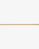 45cm (17") 2.8mm Width Semi Solid Miami Curb Chain in 10kt Yellow Gold
