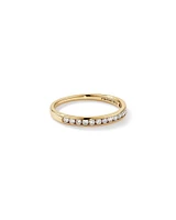 0.25 Carat TW Channel Set Diamond Wedding Ring in 14kt Gold