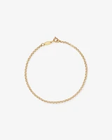 19cm (7.5") 2mm-2.5mm Width Belcher Bracelet in 10kt Rose Gold