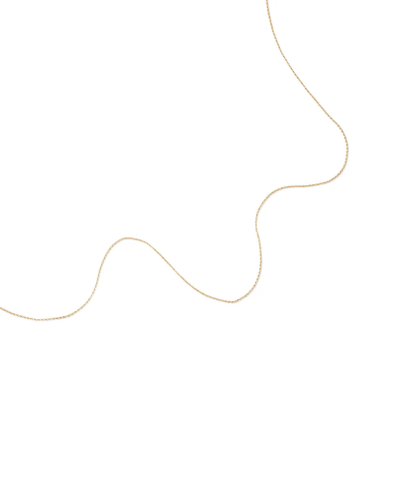 55cm (22") Solid Belcher Chain in 10kt Yellow Gold
