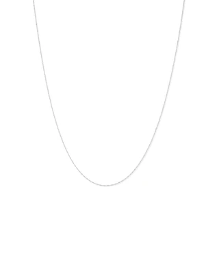 45cm (18") Singapore Chain in 10kt Yellow Gold