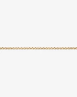 19cm (7.5") 4mm-4.5mm Width Belcher Bracelet in 10kt Yellow Gold