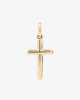 Cross Pendant in 10kt White Gold