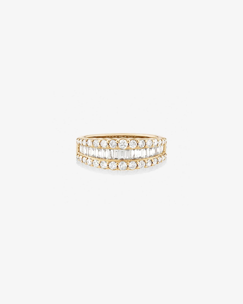 Ring with 1 Carat TW of Diamonds in 14kt White Gold