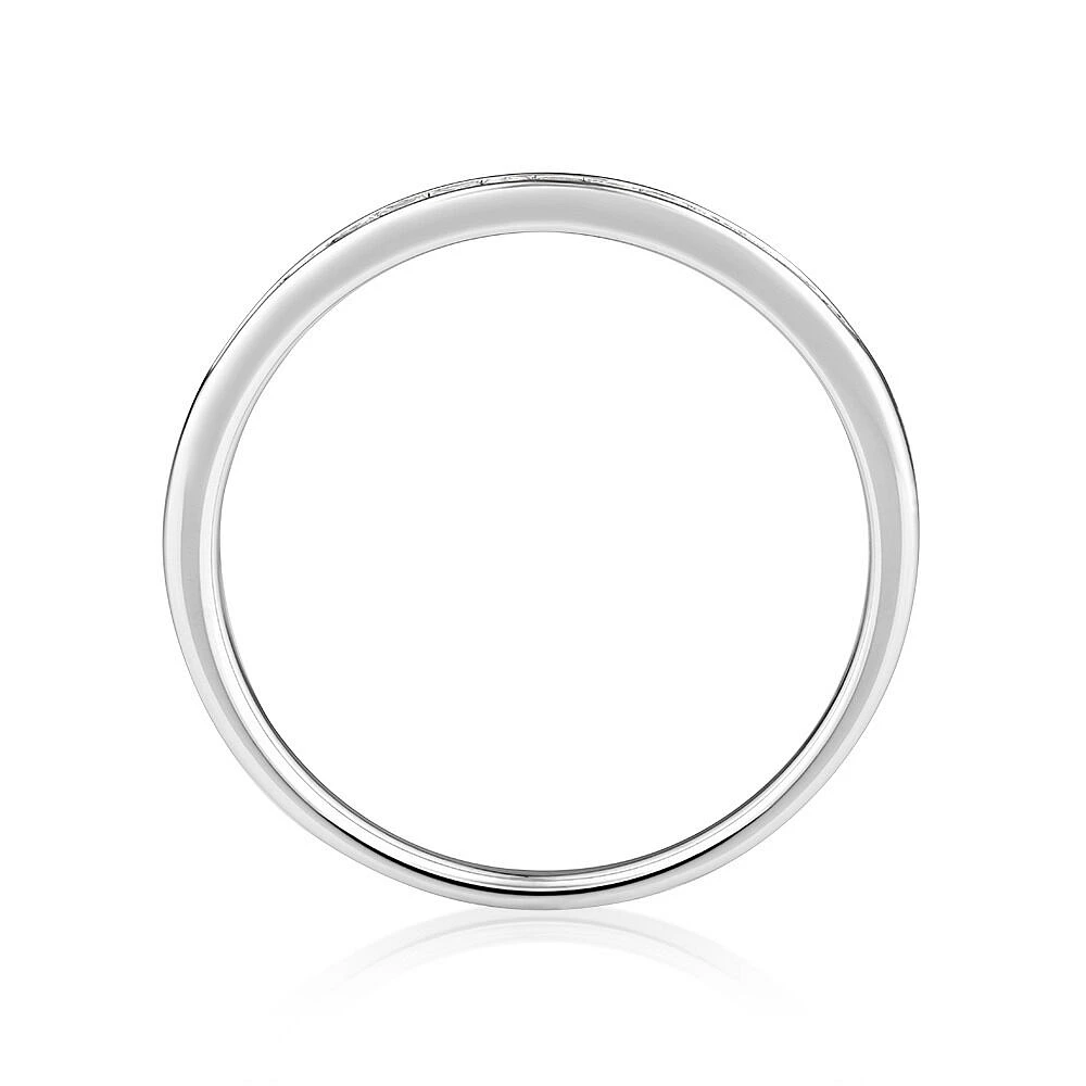 Evermore Wedding Band with 0.25 Carat TW of Diamonds in 14kt White Gold