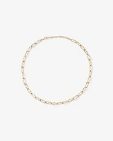 Diamond Cut Oval Twist Link Chain in 10kt Yellow Gold