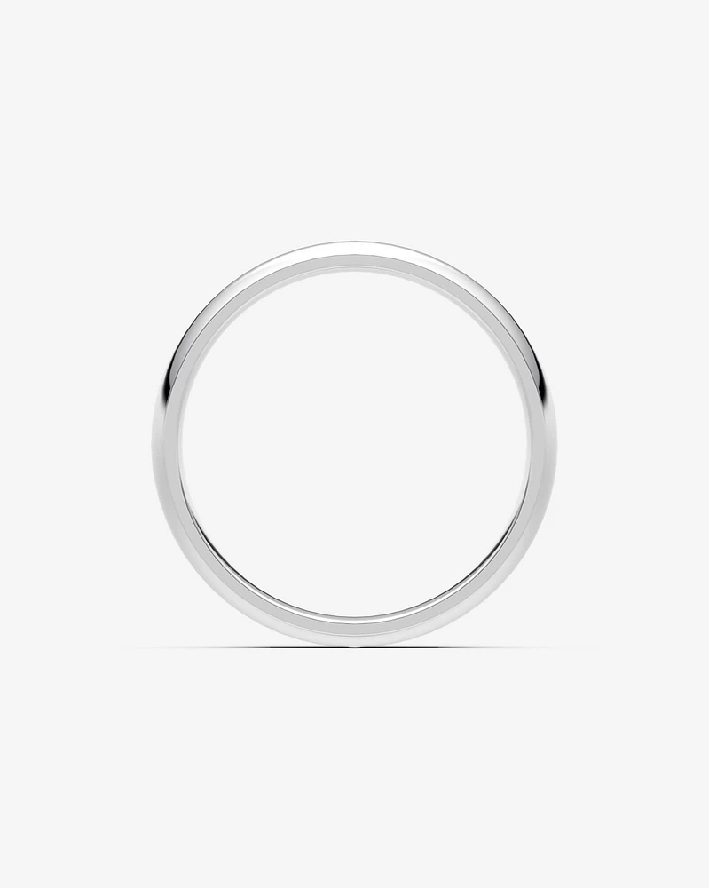 5mm High Domed Wedding Band 10kt Yellow Gold
