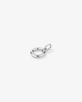 13mm Polished Pendant Enhancer in Sterling Silver