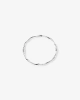 60mm Hollow Twist Bangle In 10kt Yellow Gold