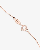 Puff Heart Pendant in 10kt Rose Gold