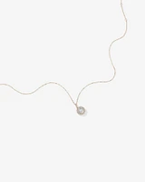 Carat TW Diamond Halo Everlight Pendant in 10kt White Gold